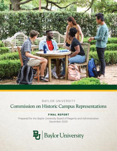 Commission on Historic Campus Representations: Final Report Cover